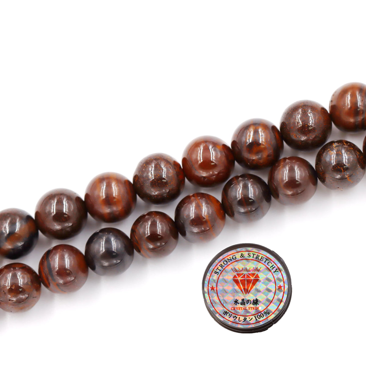 Natural Stone Beads for Jewelry Making Loose Beads with Stretch Cord for Bracelet Necklace Making AAA Tanzanite Beads 6mm