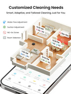 Lefant M2 Plus Robot Vacuum and Mop Combo, 75-Day Self-Emptying