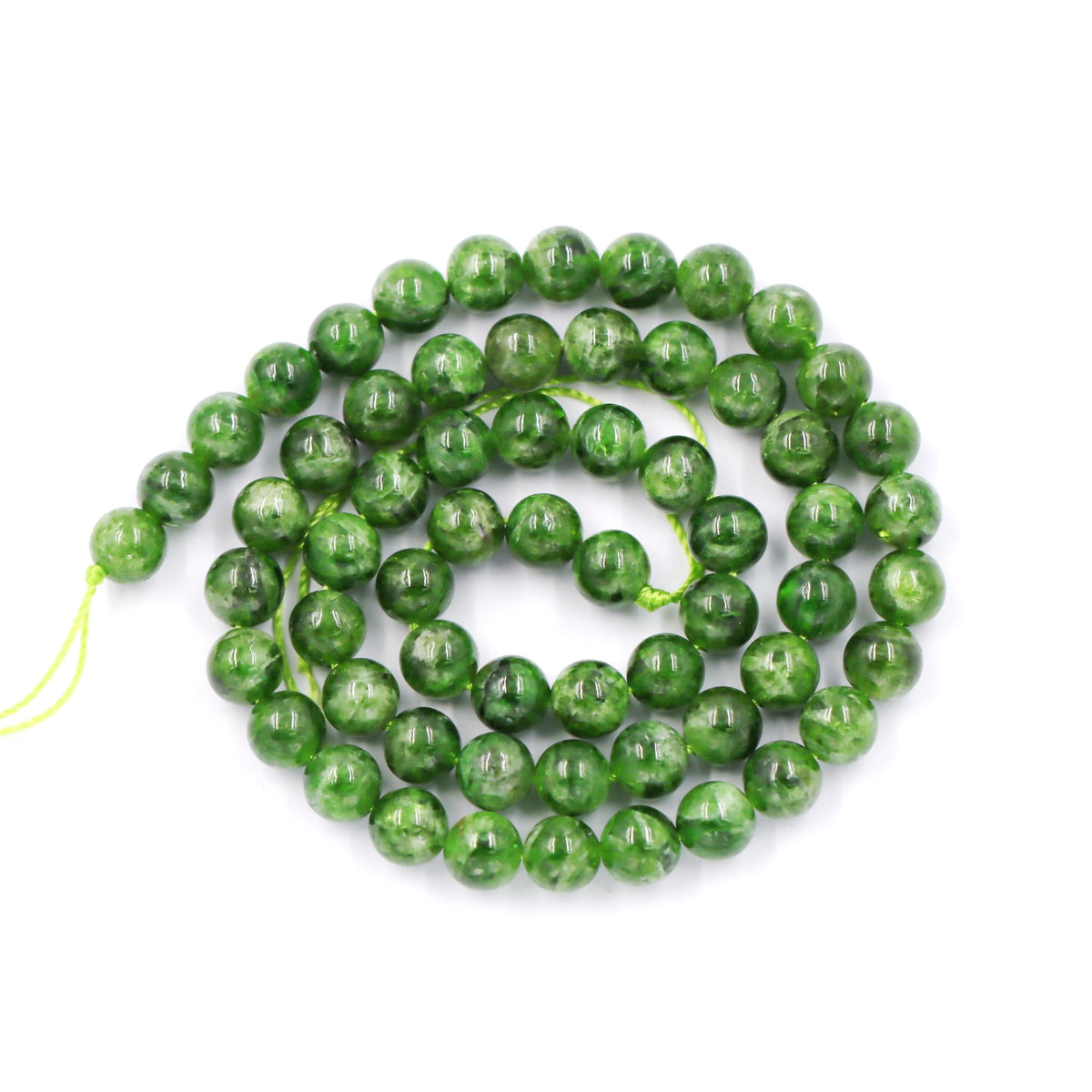 Natural Stone Beads for Jewelry Making Loose Beads with Stretch Cord for Bracelet Necklace Making AAA Tanzanite Beads 6mm