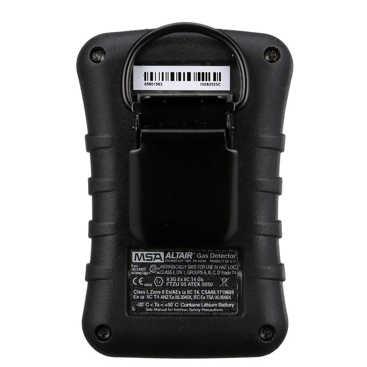 MSA Altair Single-Gas Detector, (O2) (Low: 19.52%, High 23.0%), UL