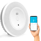Vape Detector by Forensics | for Schools, Home, Hotels, Business | Cell Phone Alarms WiFi | Laser Scattering Super Sensitive Sensor |