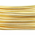 Gemstone Wrapping Beading Wire | 14k Yellow Gold Plated Wire for Jewelry Making & Repairing | Craft Making Art Cord | 10 Feet, 22 Gauge | Not Tarnish