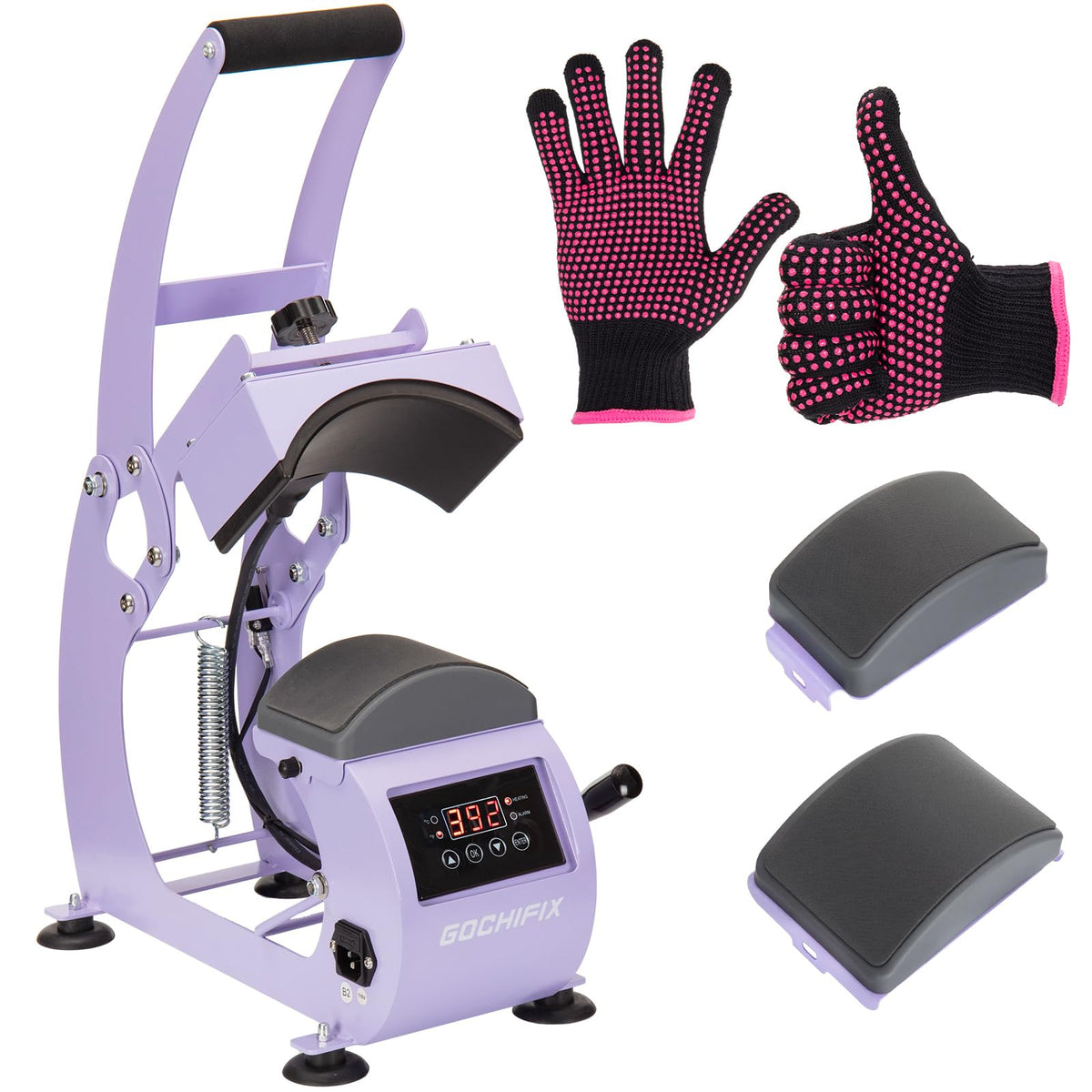 Heat Press Machine for T Shirts, 15"x15" Auto Shirt Press Machine w/ 4 Memory Modes, 15 Mins Auto-Off, Precise Temp/Timer Control, Fast Even Heat for Sublimation, HTV, Heat Transfer Projects