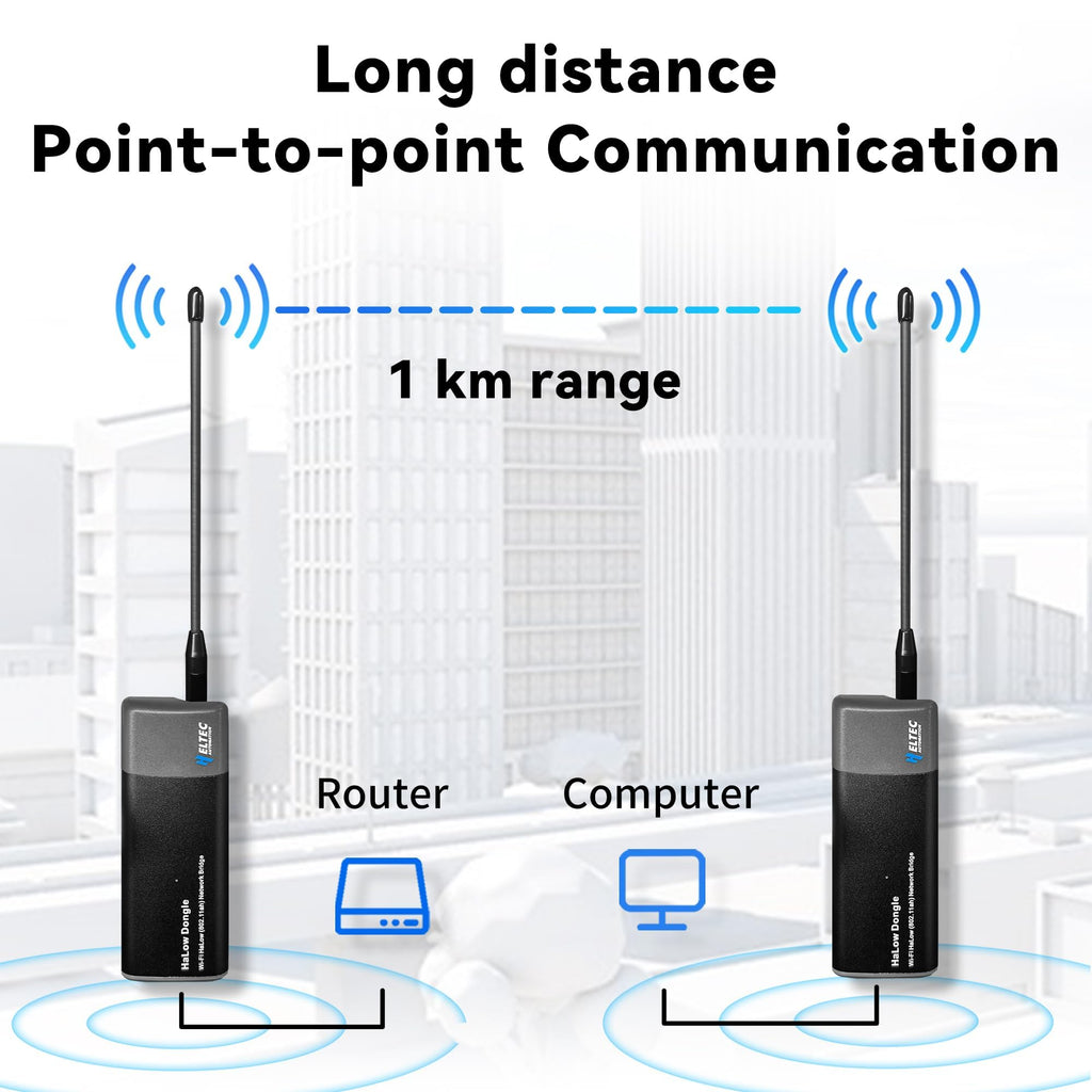 Heltec Wireless Bridge,Point to Point,Outdoor WiFi Bridge,AP+STA Pair Set