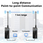 Heltec Wireless Bridge,Point to Point,Outdoor WiFi Bridge,AP+STA Pair Set