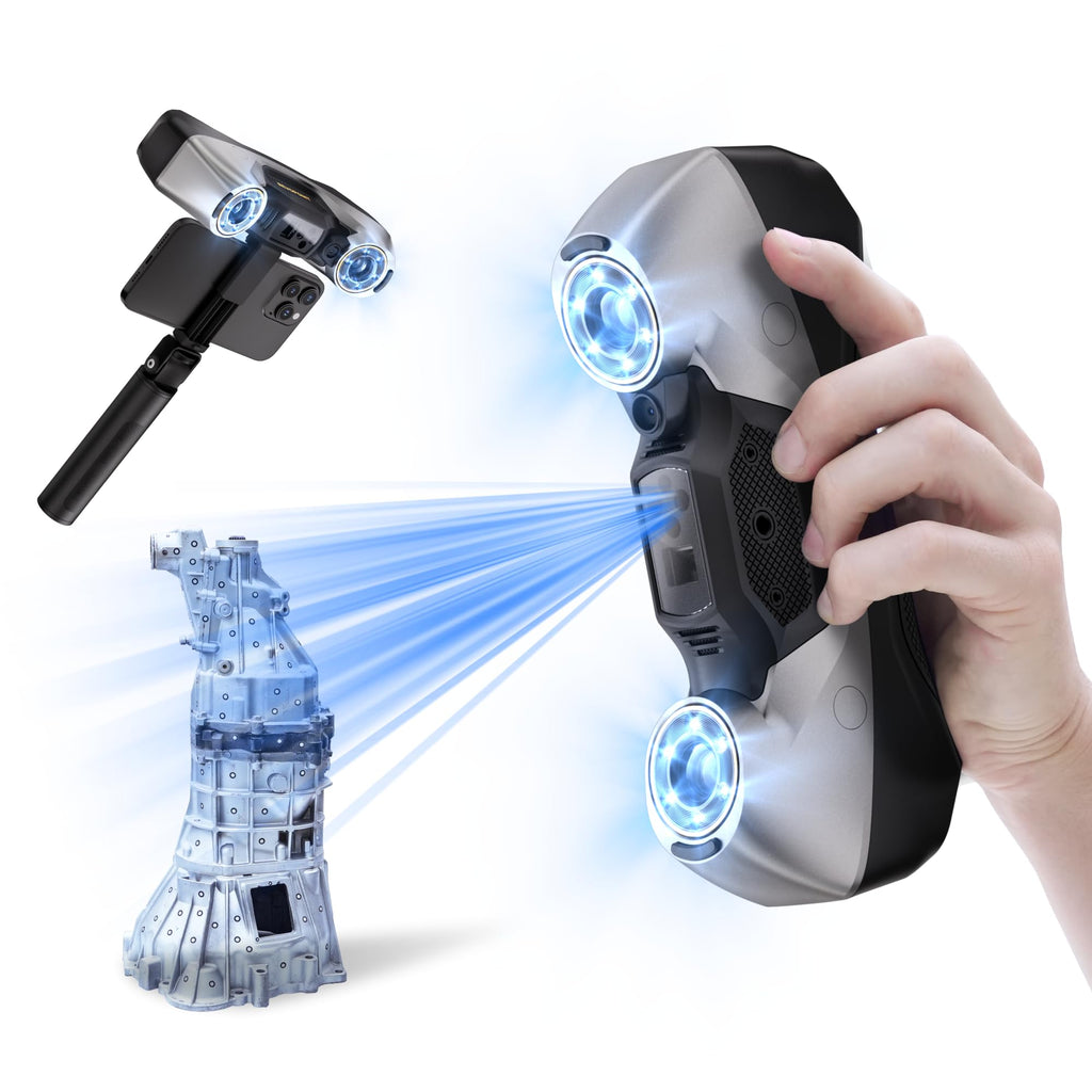 Revopoint MetroY Pro 3D Scanner, Blue Laser, 5 Modes, for 3D Printing