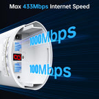 Wireless Bridge for Easy Network Expansion 5.8G 1000Mbps IP65 Waterproof