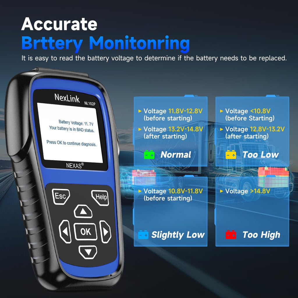 NL102P Heavy Duty Truck Scanner with DPF Regeneration