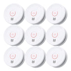 SITERLINK Smoke Detectors Replaceable Battery UL217,GS509A-2NCDR 8pack