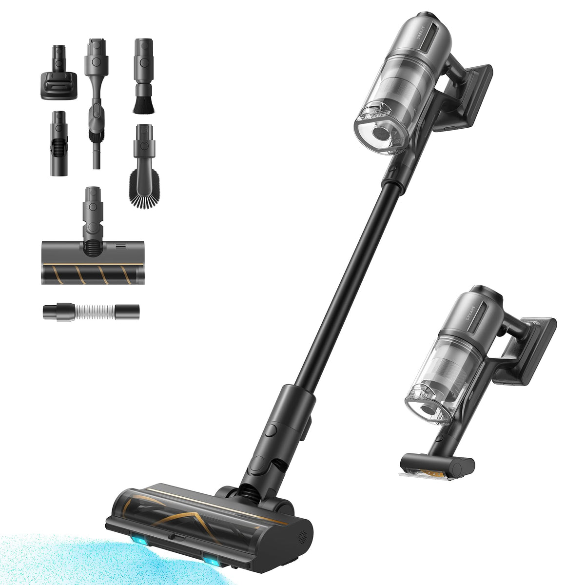 DREAME Z30 Cordless Vacuum Cleaner, 850W 90 Mins Powerful Suction