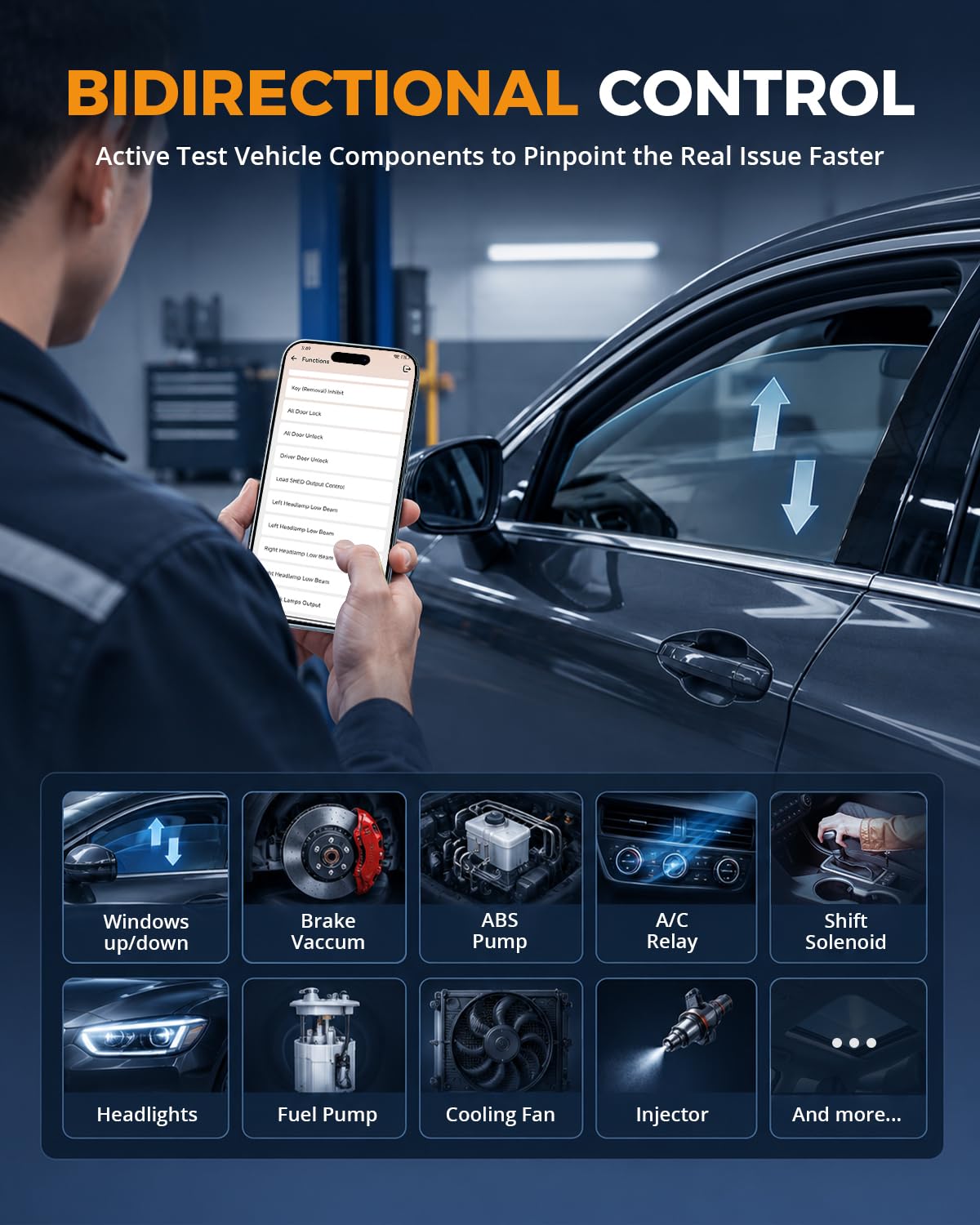 C1 Pro Bluetooth OBD2 Scanner Diagnostic Tool, Lifetime Free Update