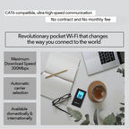 Forward Wireless 4G LTE Mobile Hotspot|Portable WiFi & Travel Router for USA & 140+ Countries, No SIM (AI Powered Global Smart Network)-250GB USA Data for 30 Days, No Contract, Connects to 16 Devices