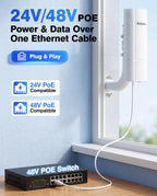 CPE366 Outdoor Wireless Bridge 3KM 5.8G Gigabit Point to Point WiFi Bridge