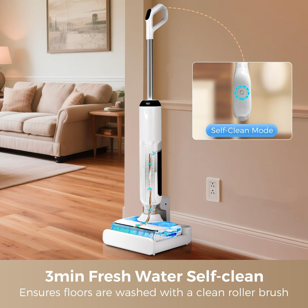 Wet Dry Vacuum Mop, Cordless Mop Vacuum Combo