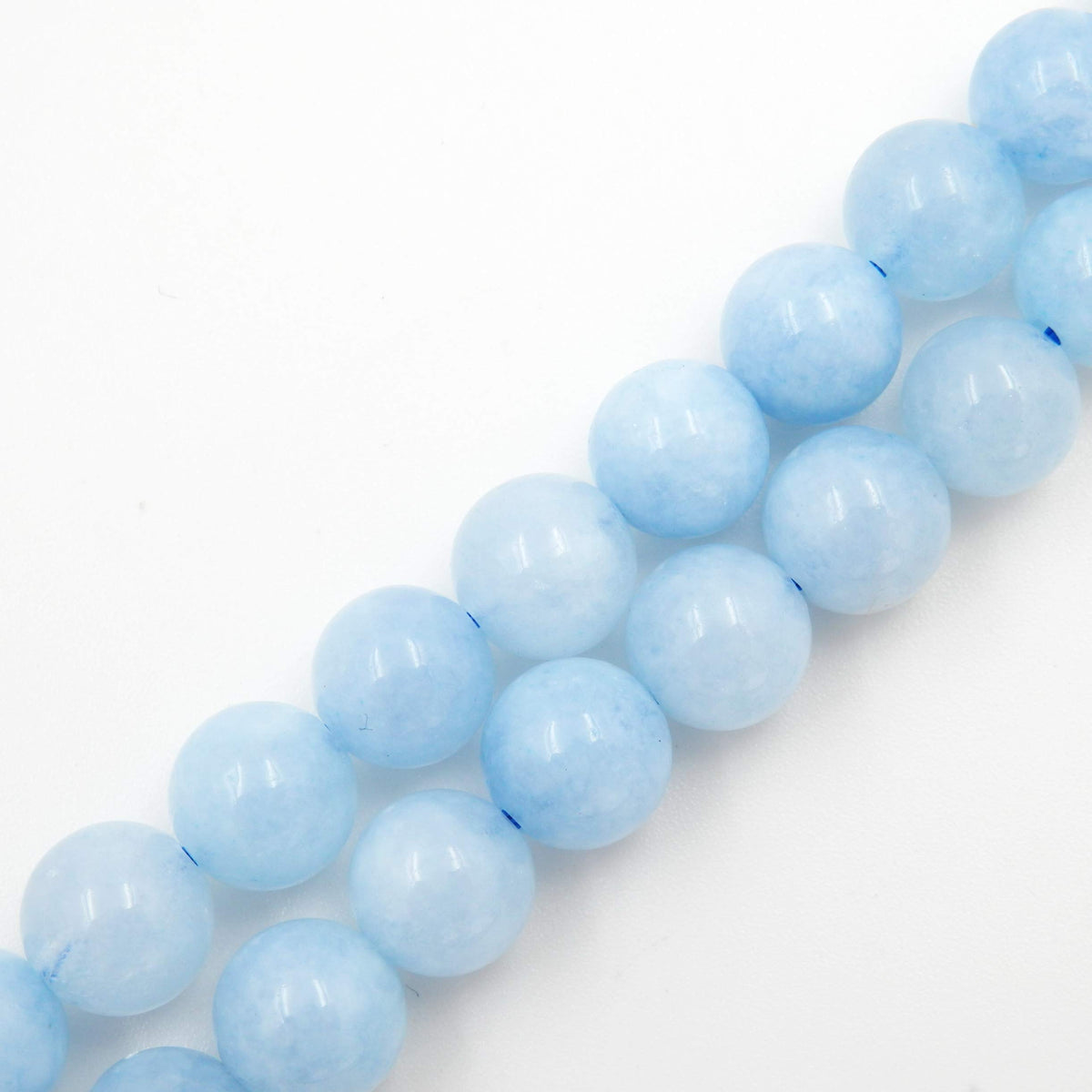 Natural Stone Beads for Jewelry Making Loose Beads with Stretch Cord for Bracelet Necklace Making AAA Tanzanite Beads 6mm