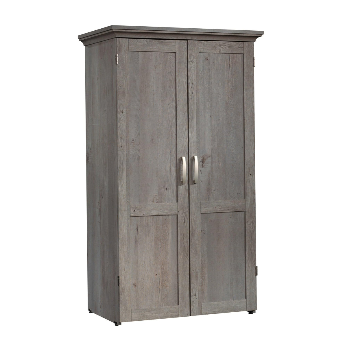 Sauder Miscellaneous Storage Craft & Sewing Armoire, L: 35.11" x W: 21.81" x H: 61.58", Glacier White finish