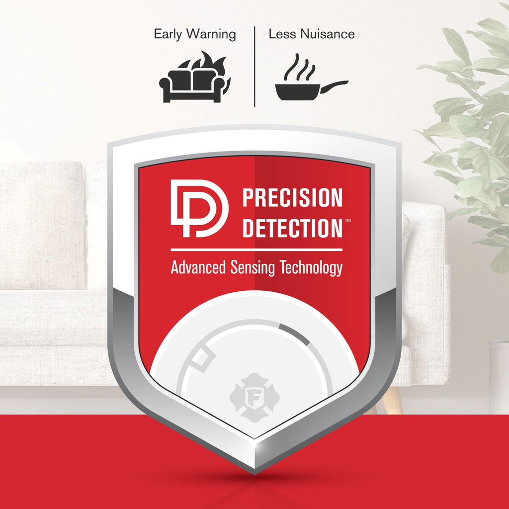 First Alert Hardwire Smoke Alarm, Dual Sensor
