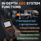 FOXWELL NT630 Plus OBD2 Scanner with ABS and SRS, Auto Bleed Code Reader