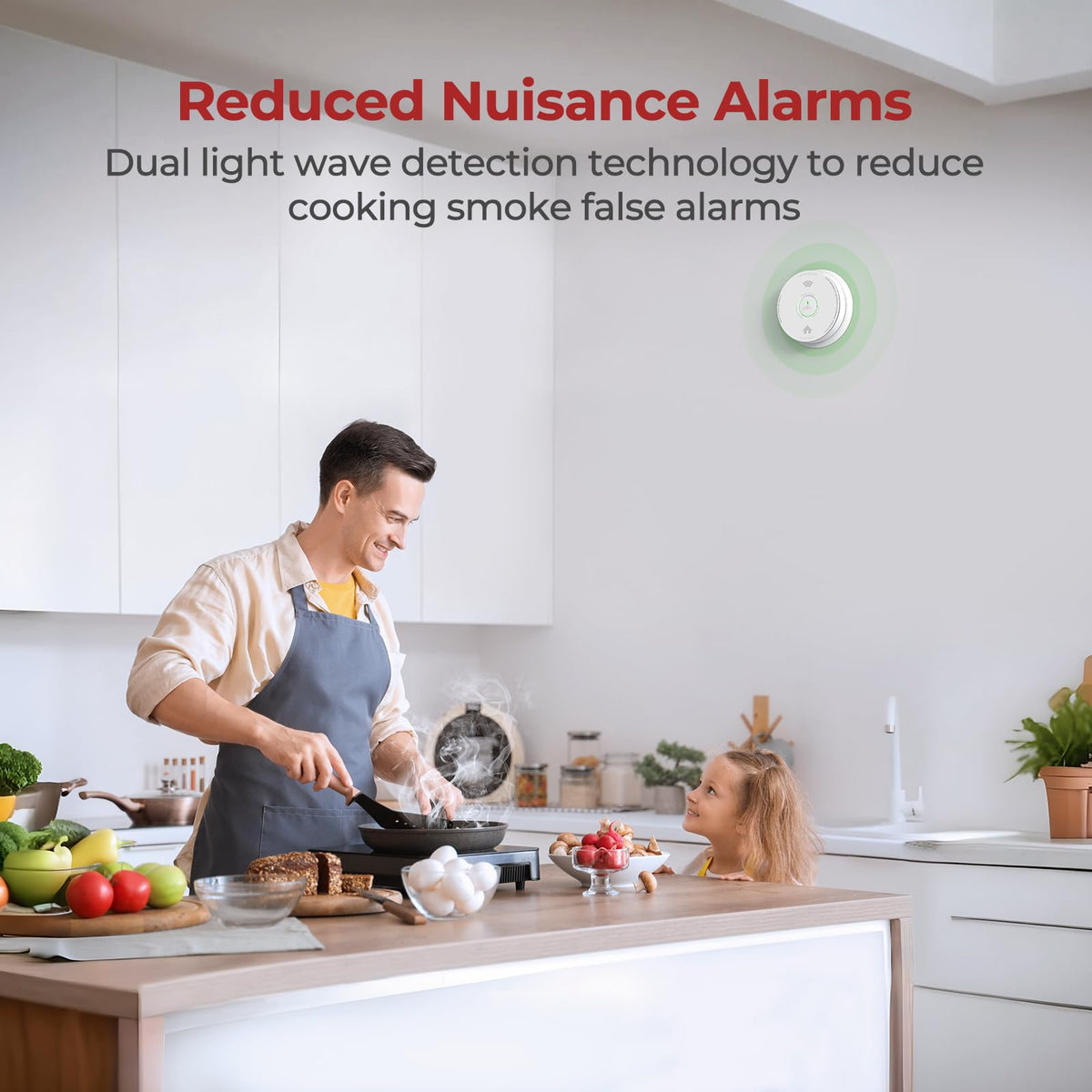 Siterlink Smoke Detectors 10 Year Sealed Battery Operated 6 Pack