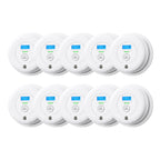X-Sense Smoke Detector and Carbon Monoxide Detector, SC01, 5-Pack