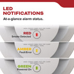 Kidde Smoke Detector, 10-Year Battery-Powered, 20SD10-V, 3 Pack