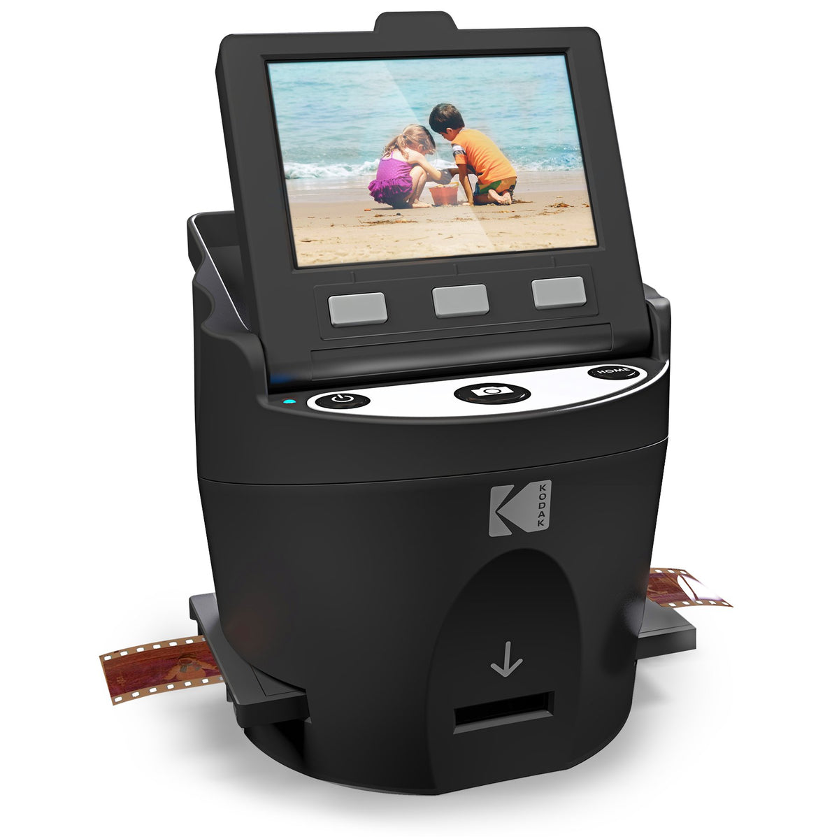 KODAK SCANZA Film & Slide Scanner, 3.5" LCD, 35mm, 126, 110, Super 8 & 8mm