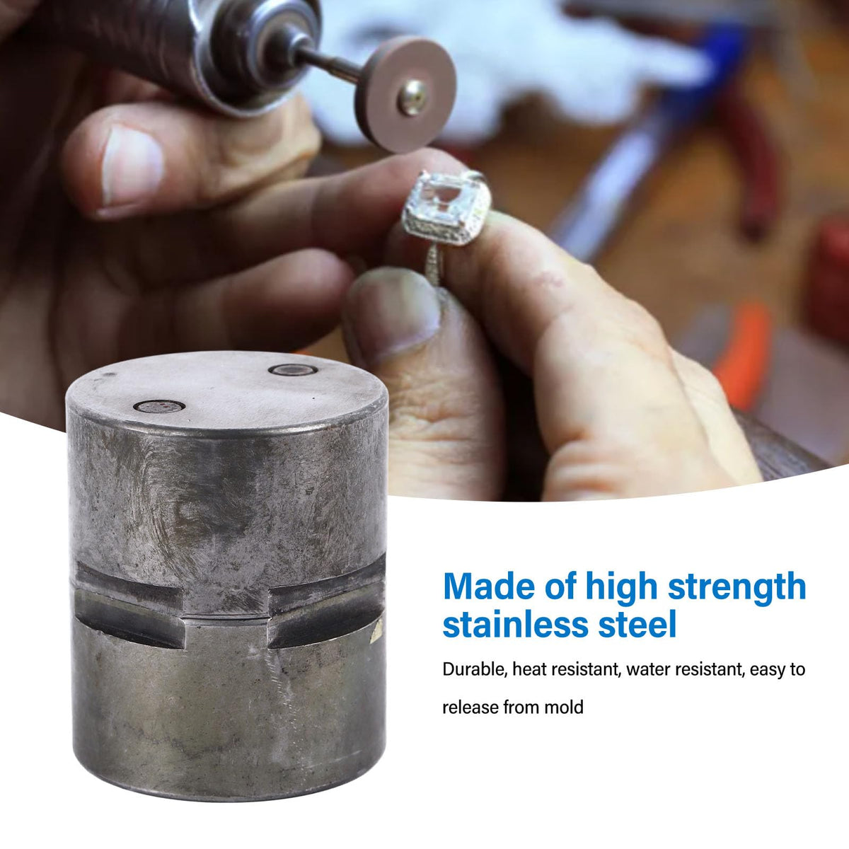 Stainless Steel Pumpkin Bracelet Mold 8mm for DIY Jewelry Making