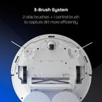 V50 PRO Robot Vacuum and Mop, 10,000Pa Suction, Self-Emptying Base, 360° LiDAR Navigation, Dual Rotating Mops, App/Alexa/Google Control, Ideal for Pet Hair, Carpet & Hard Floors