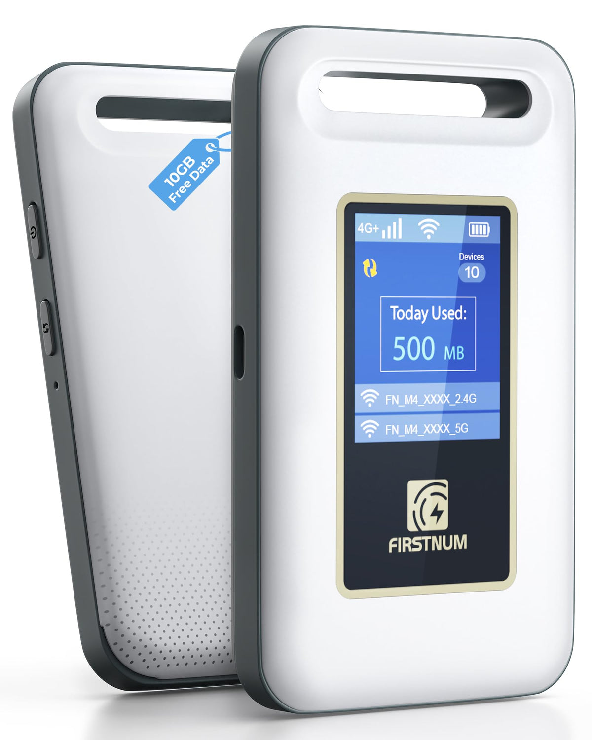 4G LTE Portable WiFi Hotspot with 10GB Free US Data