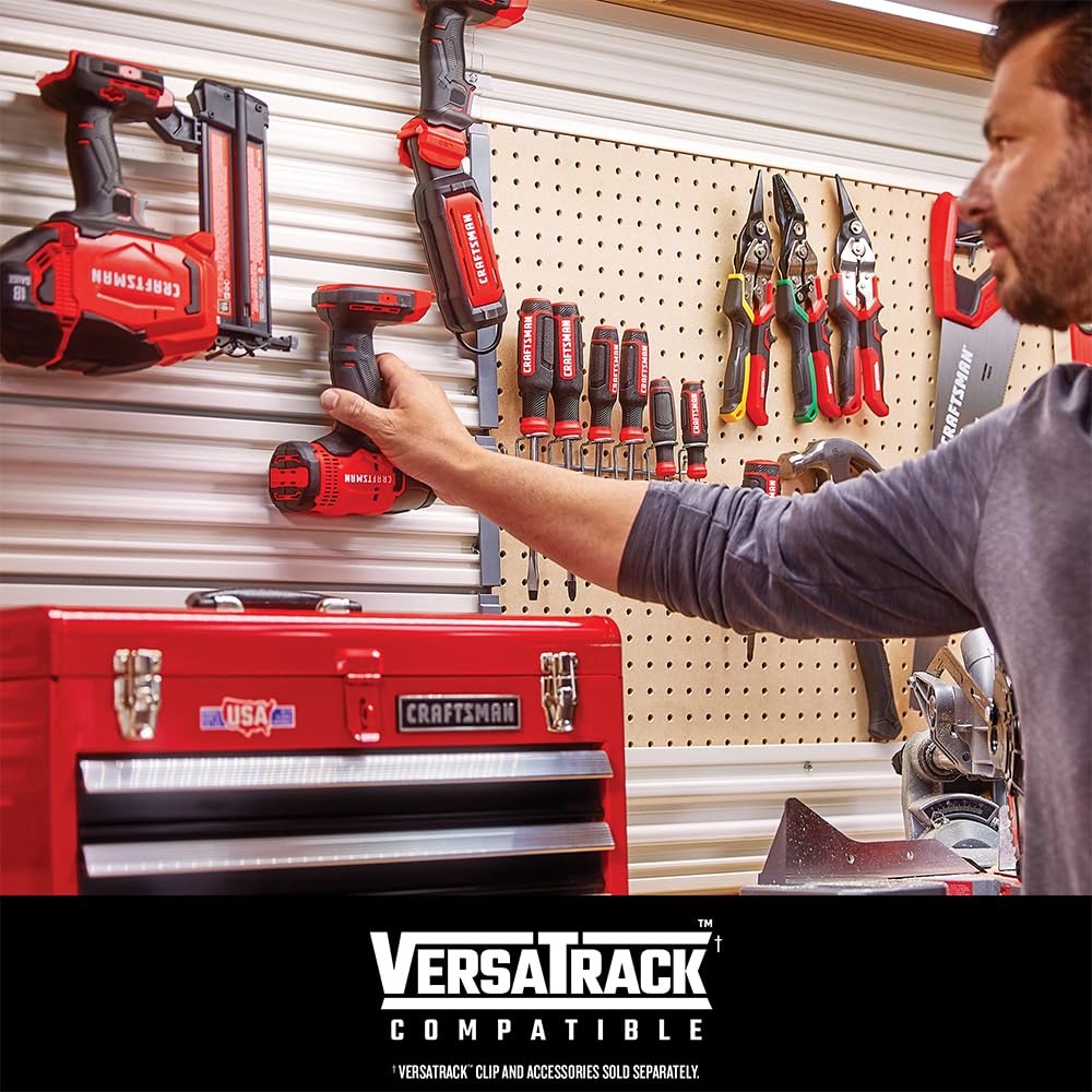 CRAFTSMAN V-Series 63 in. Garage Storage Mobile Workstation with 11 Drawers (CMSTVS6311BK)