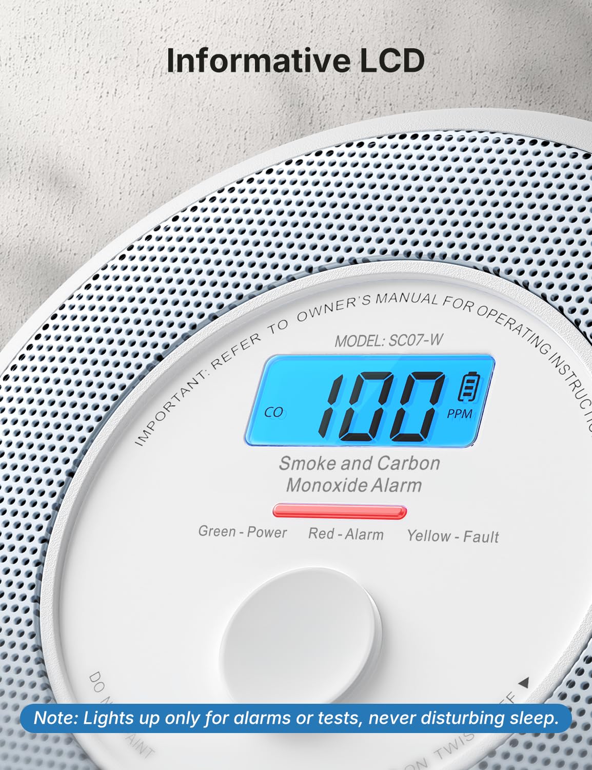 X-Sense Interconnected Smoke Carbon Monoxide Detector Kit