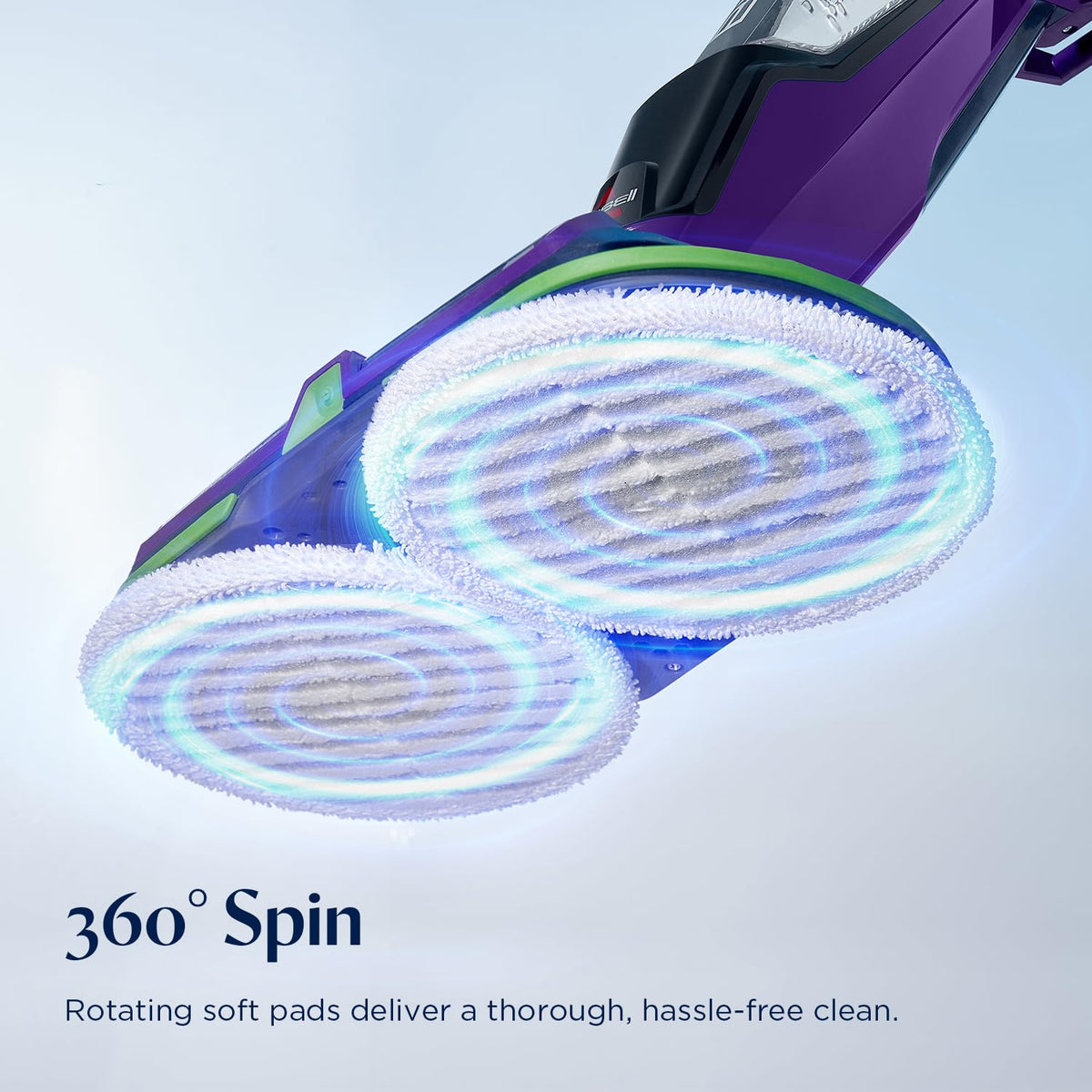 BISSELL Spinwave Cordless Pet Spin Mop, 18V Hard Floor Cleaner, 23157