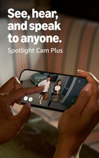 Ring Spotlight Cam Plus, Battery, White with 2 Window and Door Sensors (newest model) and Motion Detector (newest model)