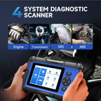 TOPDON AD600S OBD2 Scanner, Engine ABS SRS Transmission Diagnostic Tool