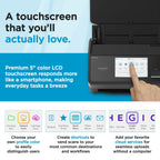 ScanSnap iX2500 Premium Wireless or USB High-Speed Document Scanner