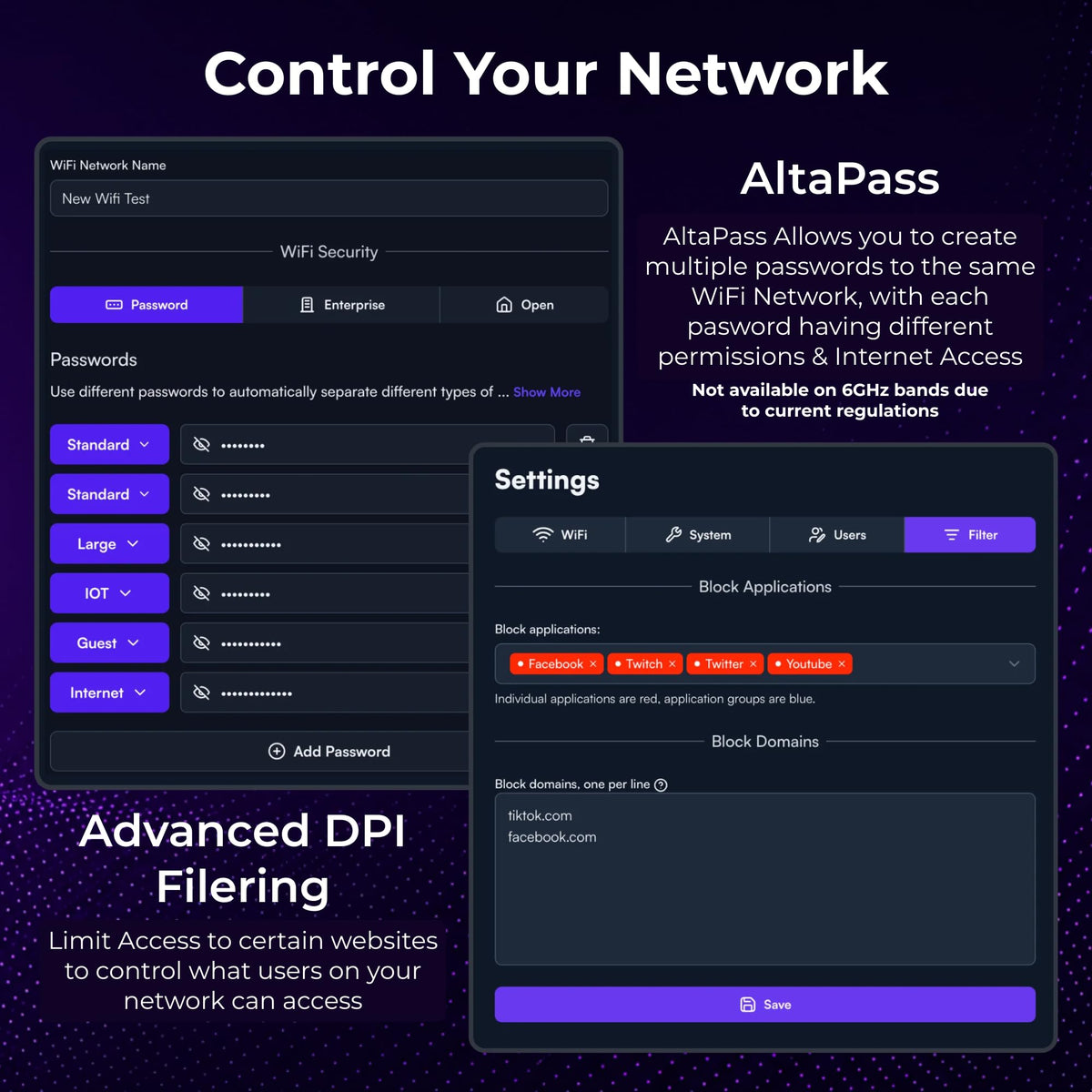 Alta Labs AP6-PRO Outdoor WiFi 6 Access Point | 6.3Gbps, Dual Band, IP68 Rated for Optimal Weatherproof Protection | 4096 QAM | PoE+, Seamless Roaming, WPA3 & App Control | Wireless Access Point