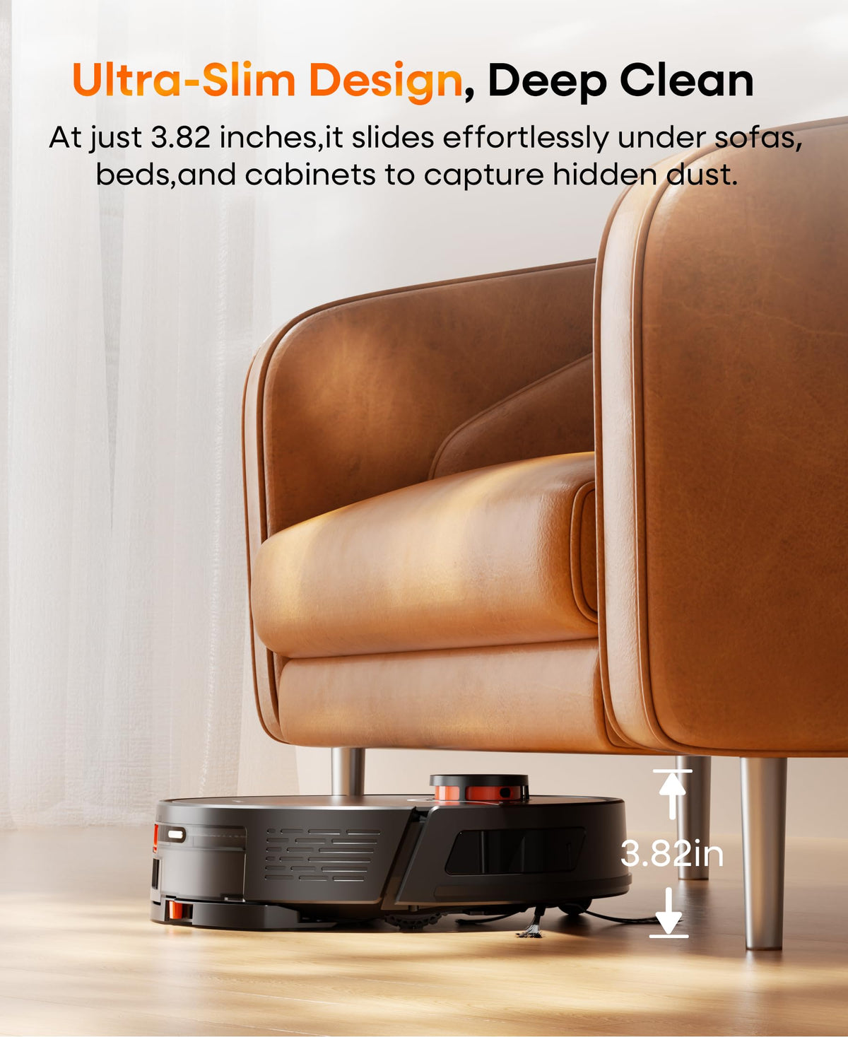 Uninell Robot Vacuum and Mop 7000Pa LiDAR Self-Empty Station