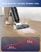 Wet Dry Vacuum Steam Mops, 4-in-1 Steam Vacuum Cleaner for Floor Cleaning