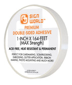 Best 48" Ultra-Thin Permanent Double-Sided Tape for Arts, Crafts, Die Cutting, Photography, Scrapbooking, Tear-by-Hand, Documents, All Purpose (48-Inch by 55 Yards)
