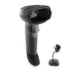 Zebra DS2208 Handheld Barcode Scanner with Stand | 1D/2D, QR Code