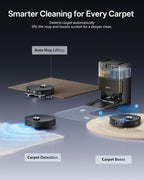 Uninell Zenith10 Robot Vacuum and Mop with Auto Wash Dock 20,000Pa Suction