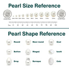 Pair of Japanese Freshwater Loose Cultured Pearls AAAA Graded Lavender Color 5-10mm Half Drilled or Undrilled for Jewelry Making Rings, Pendants, Earrings Add On Beads – Orien Jewelry