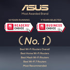 ASUS RT-BE88U WiFi 7 Router - x2 10G Ports, Up to 7.2 Gbps, Mesh Compatible