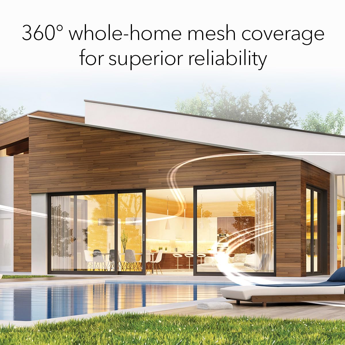 NETGEAR Orbi 770 Series WiFi 7 Mesh System, Up to 5,500 sq ft., 2 Pack