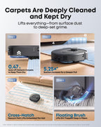 eufy C30 Robot Vacuum and Mop for Pet Hair, 35,000 Pa Flagship Suction