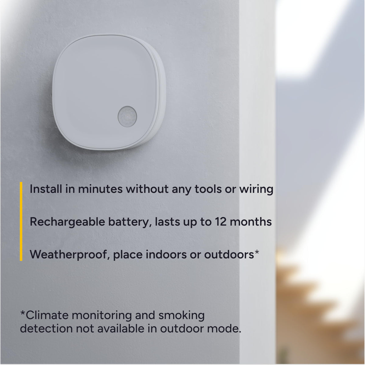 M3 Sensor - Noise, Occupancy & Climate Monitor 12 Month Subscription