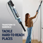 Shark® PowerDetect® Transformer™ Upright Vacuum, Midnight Steel, LX5002