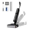 dreame H12 Pro FlexReach Wet Dry Vacuum Cleaner, 0 Tangle Cordless Vacuum Mop All-in-One for Hard Floors, 180° Lie-Flat Floor Cleaner Machine with 194°F Hot Self-Cleaning, 50Mins Runtime