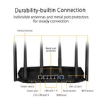 ASUS TUF Gaming WiFi 6 Router (TUF-AX6000) -Dedicated Gaming Port, Dual 2.5G Port, 3 Steps Port Forwarding, Extendable Router with AiMesh (Renewed)