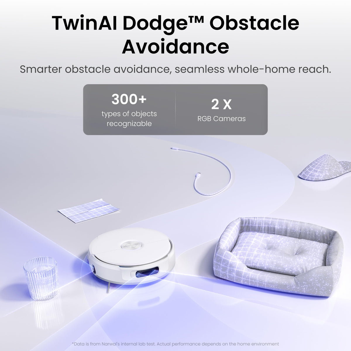 NARWAL Freo 20 Robot Vacuum and Mop, 31000 Pa, TwinAI Avoidance 300+ Object